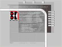 Tablet Screenshot of bkprojekt.com